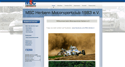 Desktop Screenshot of msc-herbern.de