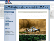 Tablet Screenshot of msc-herbern.de
